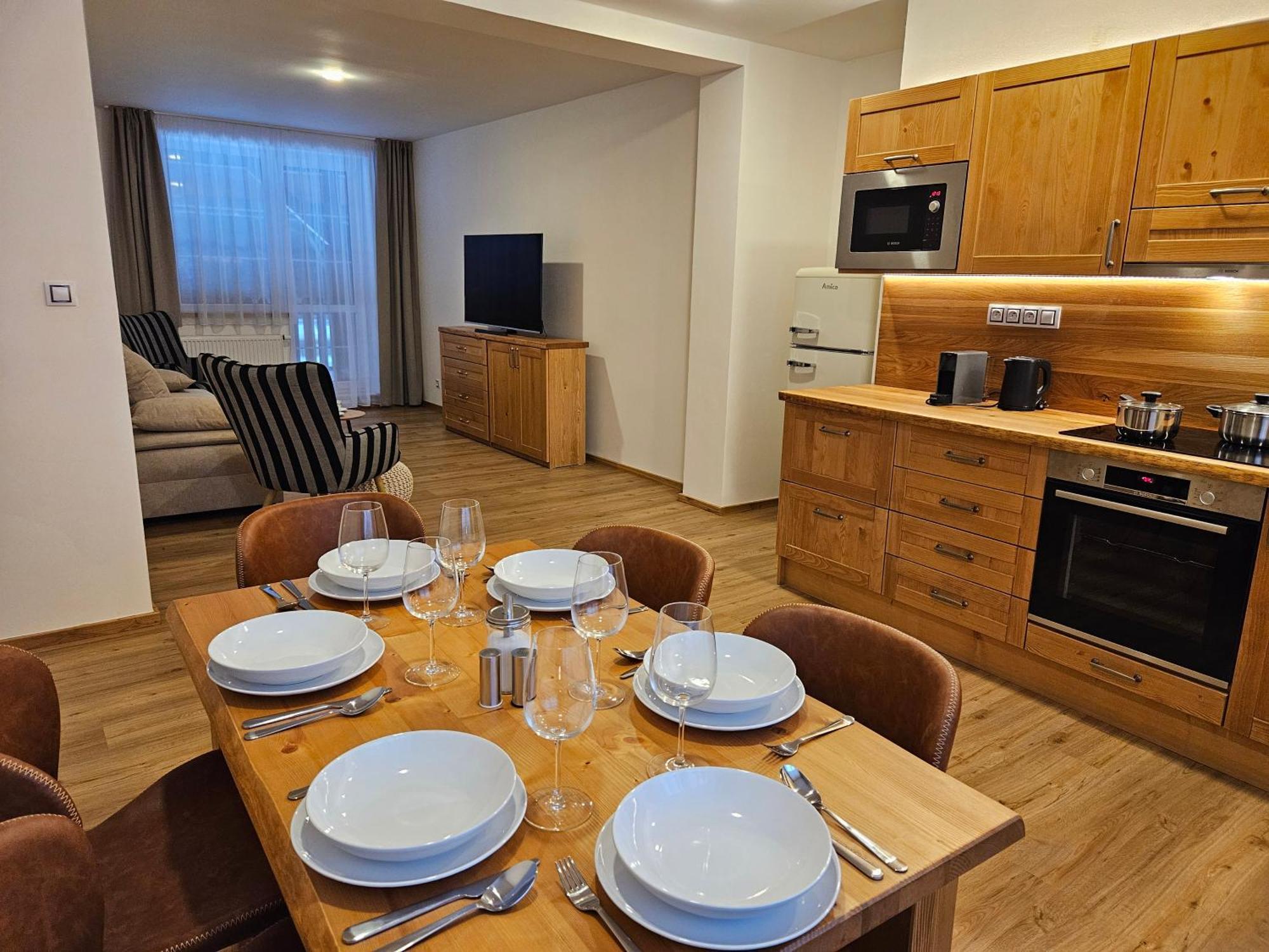 Spindl Lodge Apartments Self Check-In & Sauna Spindleruv Mlyn Quarto foto
